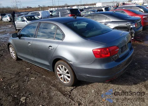 2013 Volkswagen Jetta Se из США, поврежденный, VIN 3VWDP7AJ6DM350276